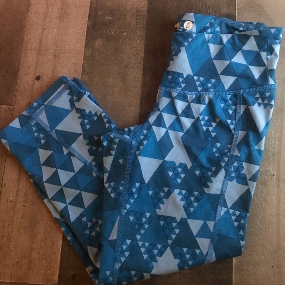 Old Navy Active Crop Leggings XS EUC